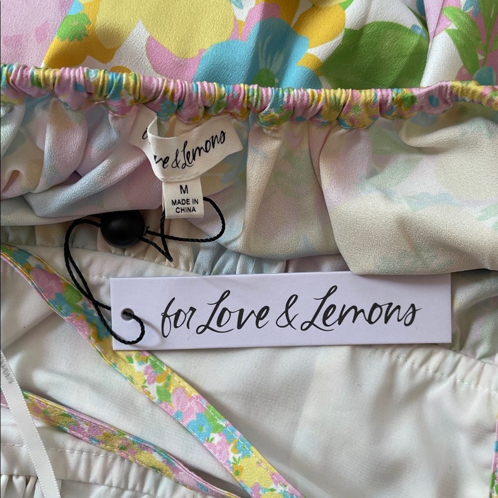 For Love And Lemons Emily backless minidress - Picture 3 of 7